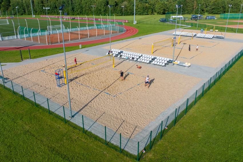 VDU Žemės ūkio akademijos paplūdimio tinklinio aikštelė 272