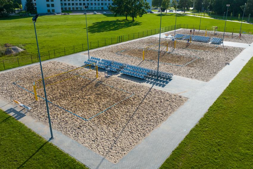 VDU Žemės ūkio akademijos paplūdimio tinklinio aikštelė 272