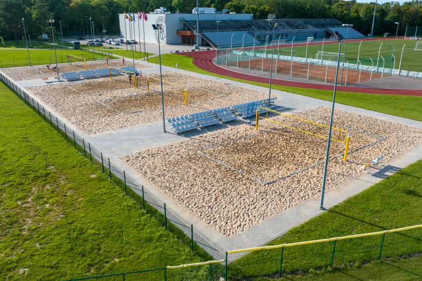 VDU Žemės ūkio akademijos paplūdimio tinklinio aikštelė 272