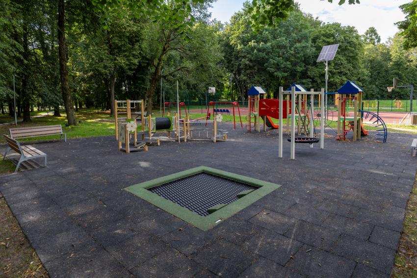 Lauko treniruokliai su svoriais 287