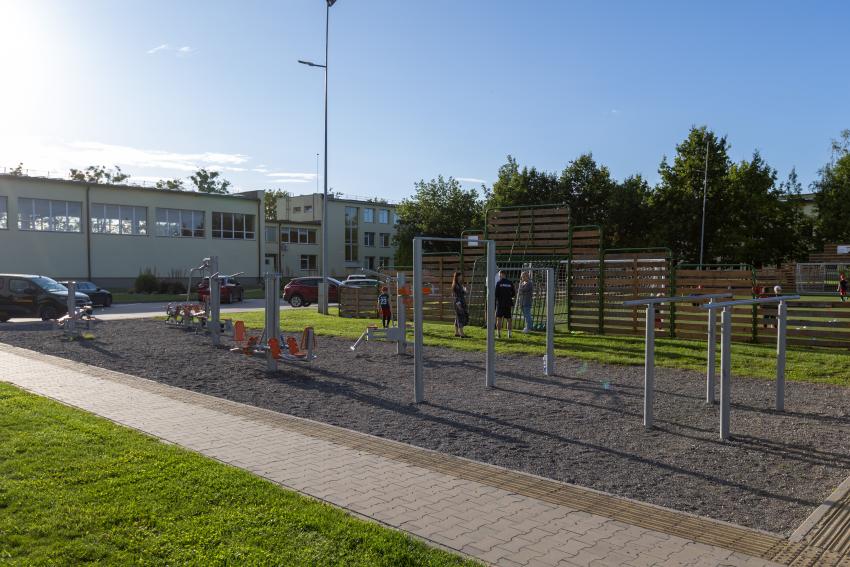 Lauko treniruokliai paveiksliukas