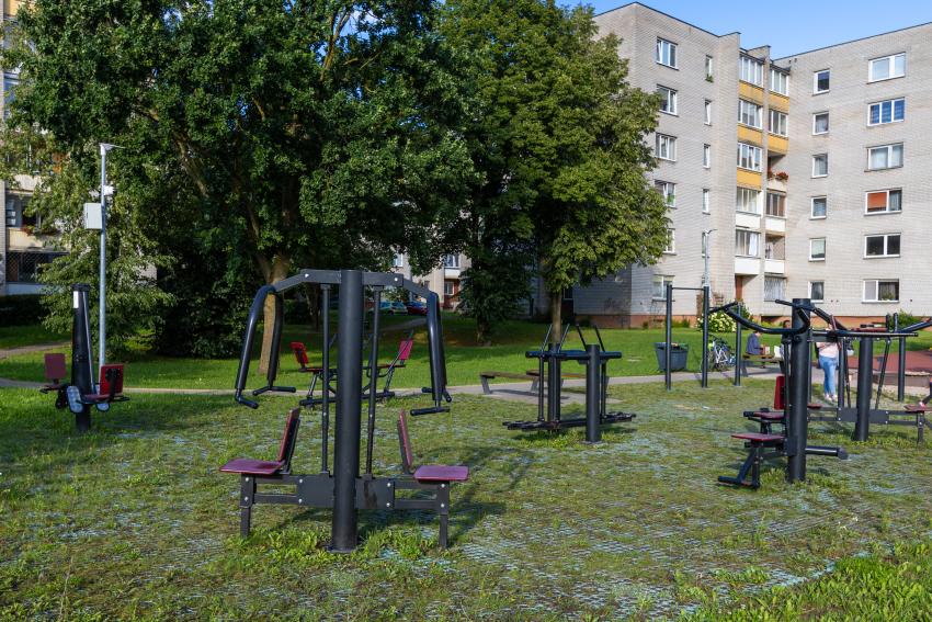 Lauko treniruokliai paveiksliukas
