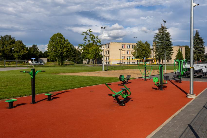 Lauko treniruokliai paveiksliukas