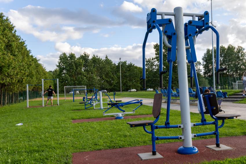 Lauko treniruokliai paveiksliukas