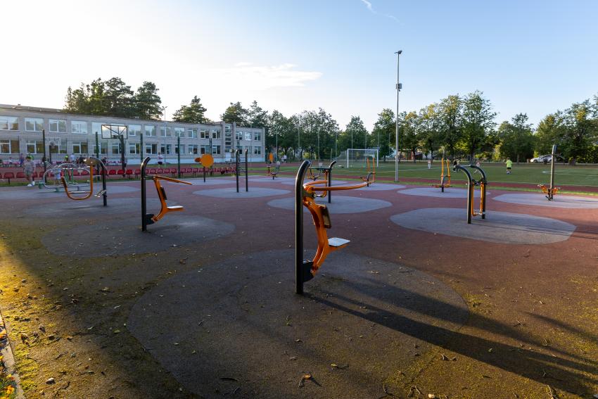 Lauko treniruokliai paveiksliukas