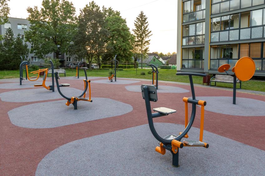 Lauko treniruokliai paveiksliukas