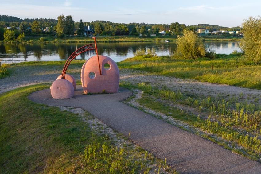 Dviračių takas paveiksliukas
