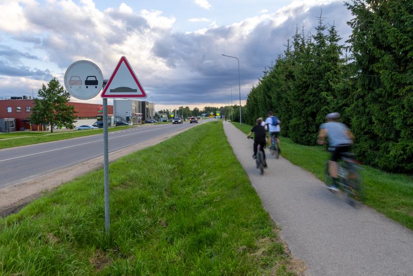 Dviračių takas paveiksliukas