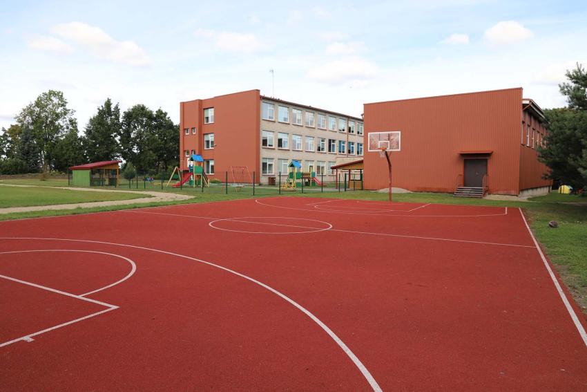Lauko futbolo, krepšinio aikštelės paveiksliukas