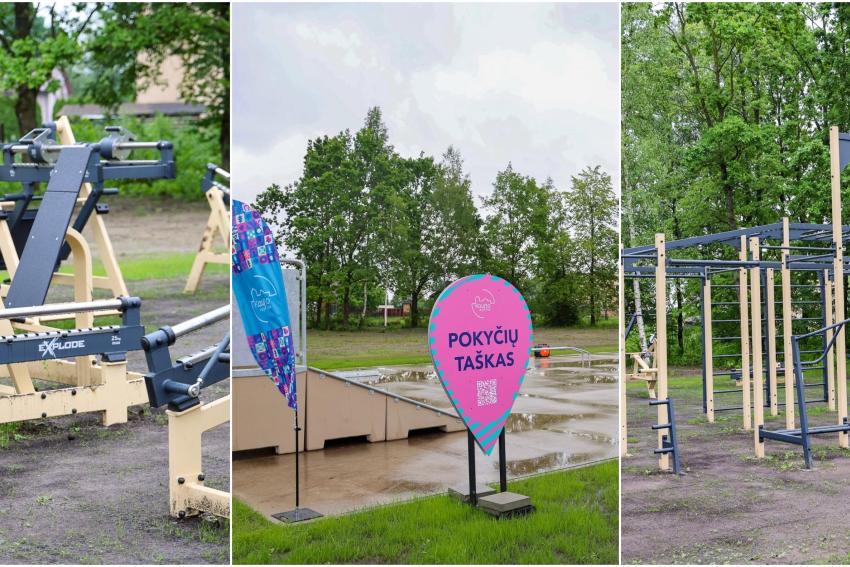 Sporto ir aktyvaus laisvalaikio parkas paveiksliukas