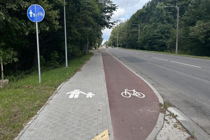 Dviračių takas paveiksliukas