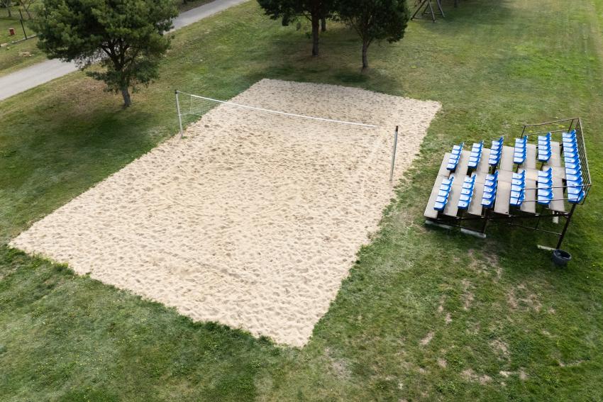 Jonavos r. Užusalių paplūdimio tinklinio aikštelė paveiksliukas