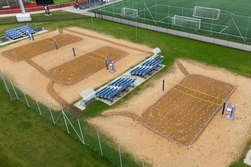 Jonavos stadionas paplūdimio tinklinio aikštelės paveiksliukas