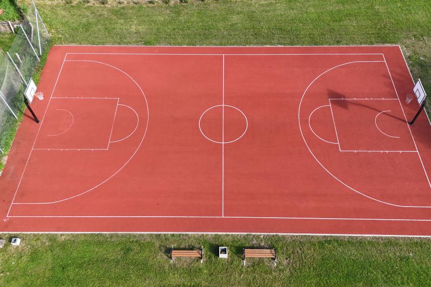 Lauko krepšinio aikštelė Melioratorių g. paveiksliukas