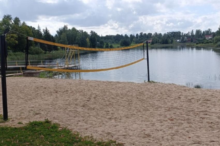 Paplūdimio teniso aikštelė paveiksliukas