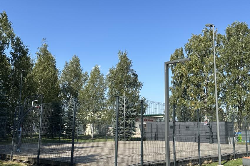 Beržyno parko krepšinio aikštelė paveiksliukas