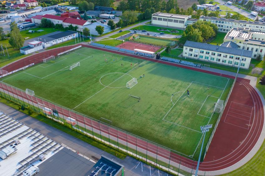 Garliavos Adomo Mitkaus pagrindinės mokyklos stadionas ir sporto aikštynas 205