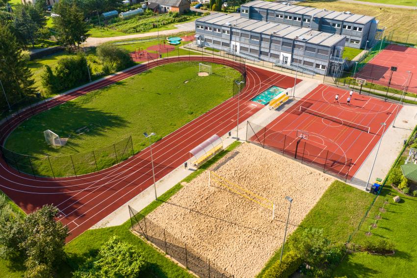 Užliedžių seniūnijos stadionas ir sporto aikštynas paveiksliukas