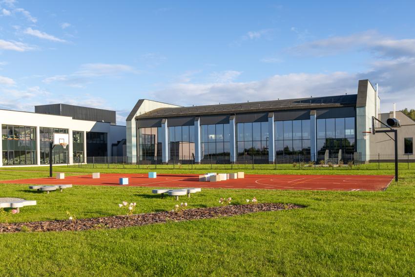 Mastaičių mokyklos - daugiafunkcio centro daugiafunkcė sporto aikštelė 220