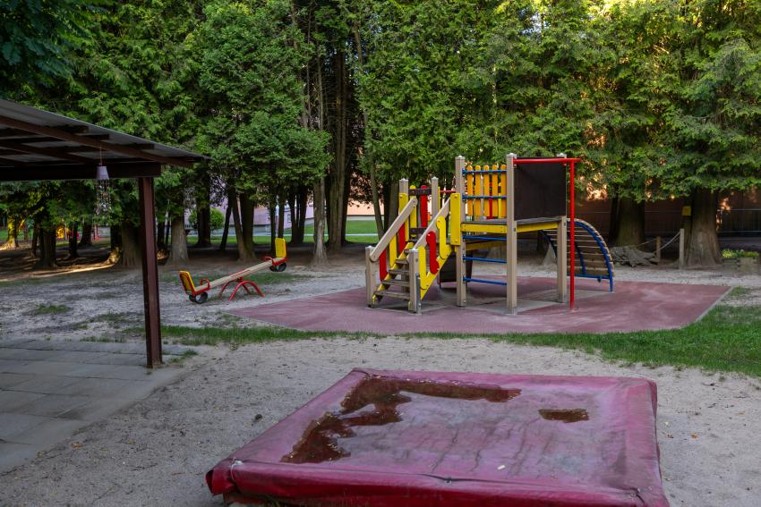 Noreikiškių lopšelio - darželio „Ąžuolėlis“ daugiafunkcė sporto aikštelė 222