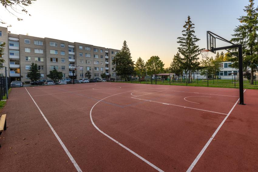 Domeikavos seniūnijos daugiafunkcė sporto aikštelė paveiksliukas