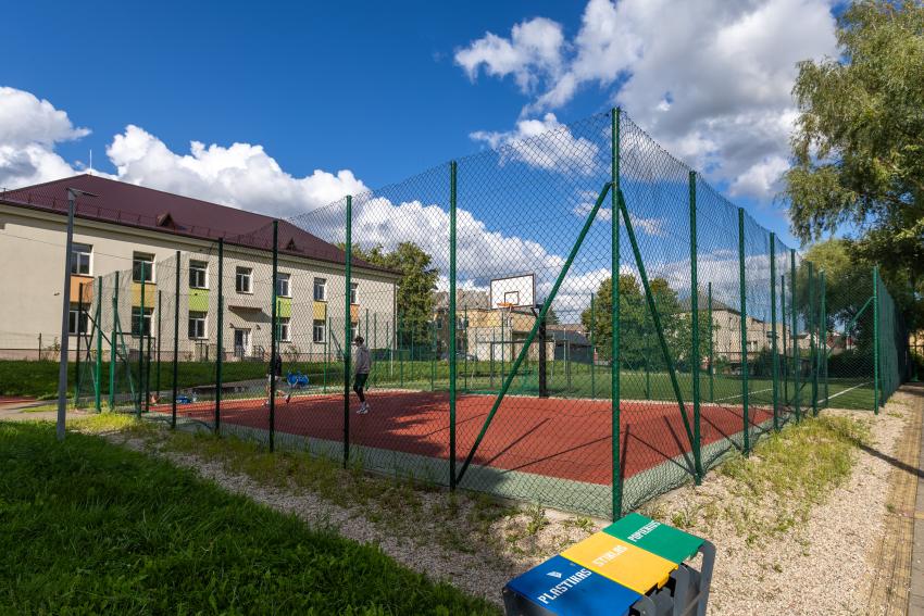 Garliavos seniūnijos sporto aikštynas paveiksliukas
