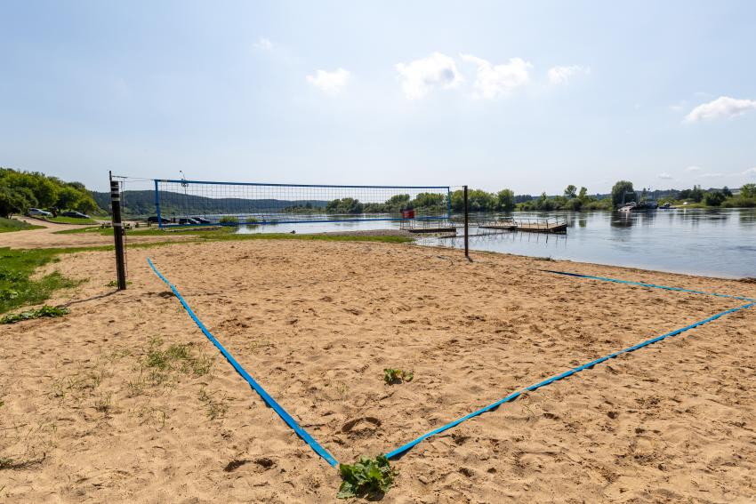 Vilkijos seniūnijos paplūdimio tinklinio aikštelė paveiksliukas