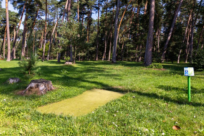 Kulautuvos diskgolfo parkas 265