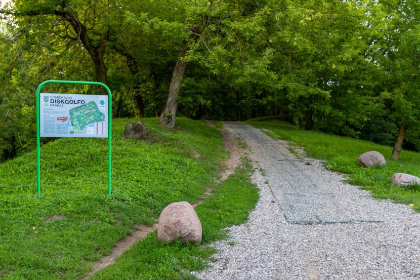Domeikavos diskgolfo parkas 264